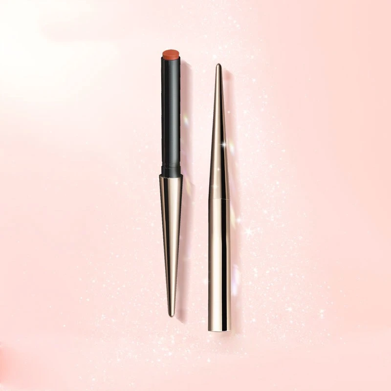 

Dropshipping high quality make your own brand waterproof golden tube matte lipstick low moq custom lipstick own logo