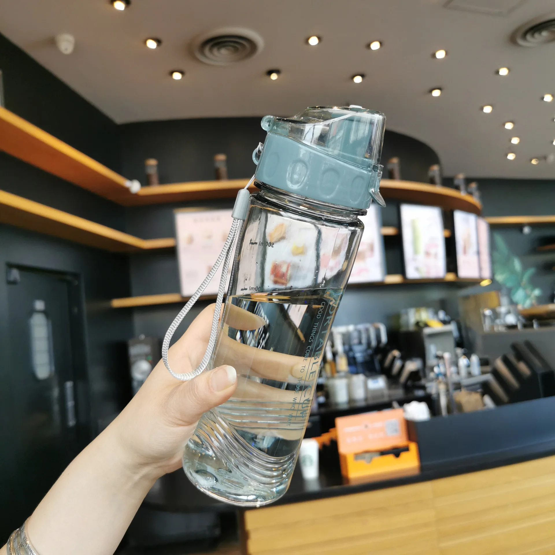 

Hot selling BPA Free Portable Creative Plastic Water Bottle travel gym Sport Outdoor Camping Water Bottle, Multiple colors