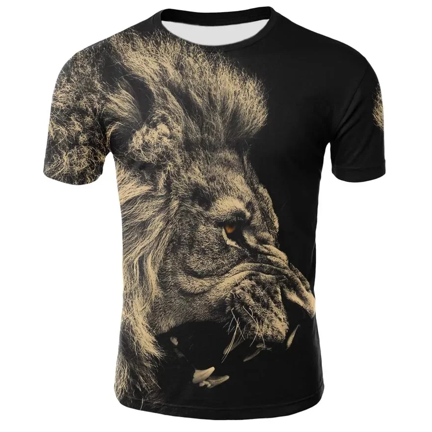 

Hot sale men's short-sleeved T-shirt factory direct sale fashion 3D short-sleeved T-shirt men low price wholesale