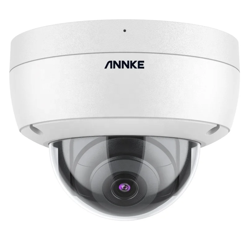 

ANNKE CCTV 5MP POE IP Super HD Vandalproof Security Camera Night Vision Audio Built in Mic Outdoor CCTV