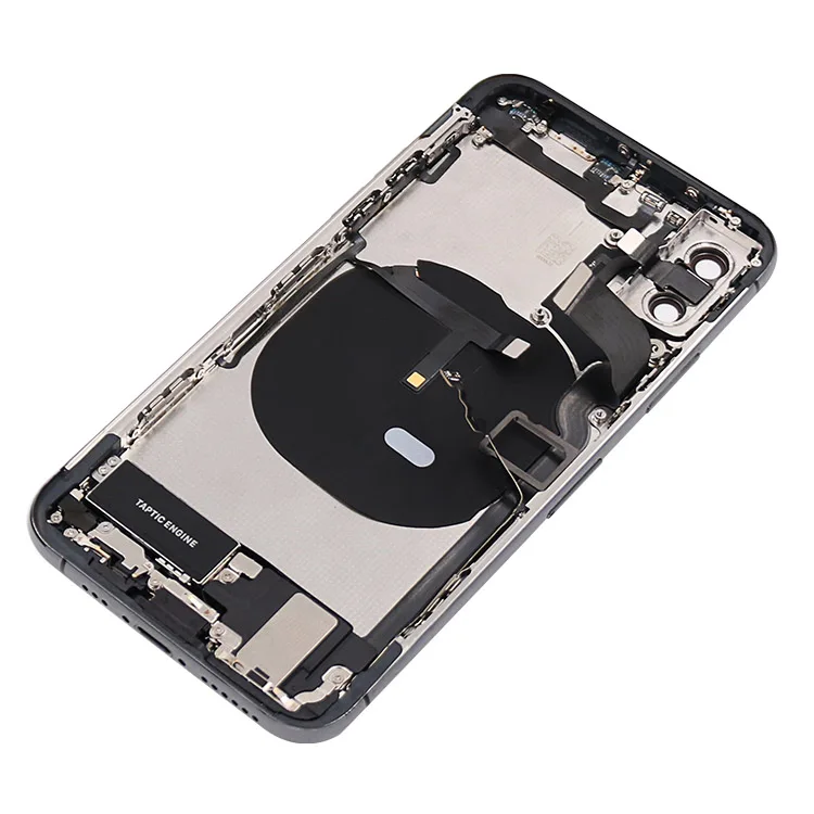 

Grandever  black back cover housing back cover door for iphone XS, Silver,gold,rose -gold,black