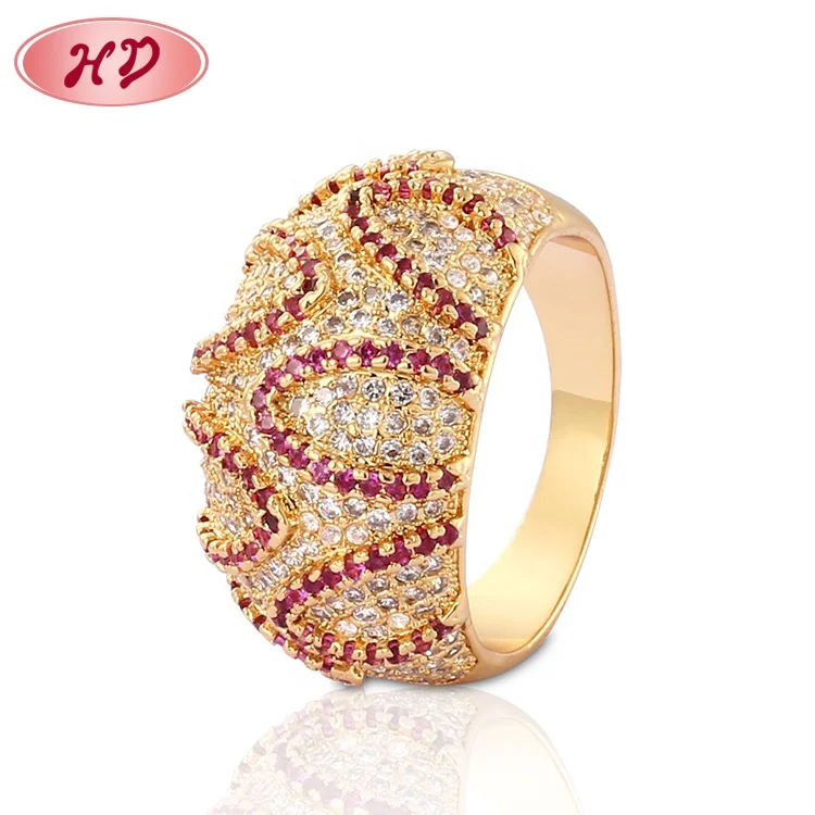 

China Factory Direct Wholesale Model Jewelry 18k Gold Ring For Women