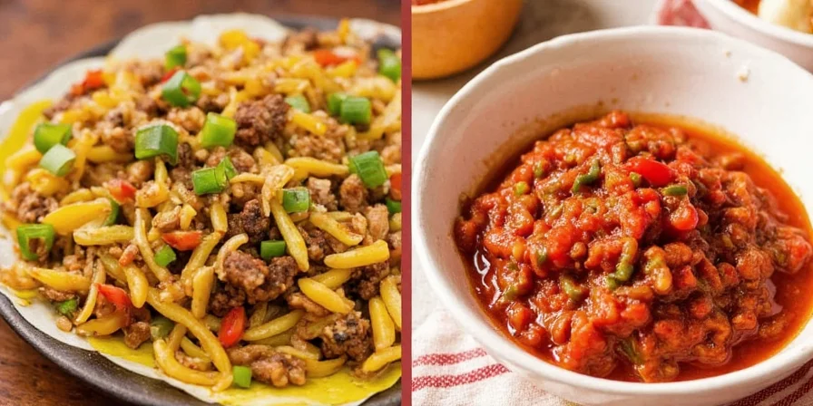Classic Spanish Sofrito Cooking in a Pan