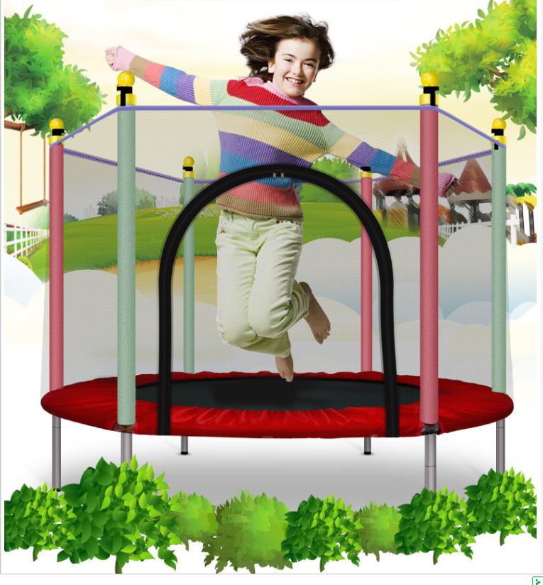 

Thick PP cloth indoors outdoors children trampoline lower price