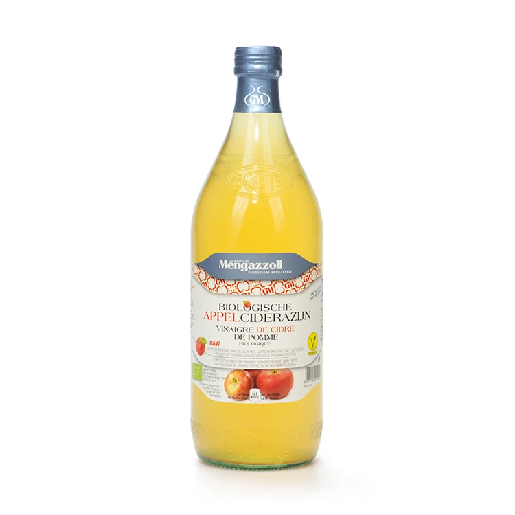 
Organic Apple Cider Vinegar with the Mother - Raw - Unfiltered 