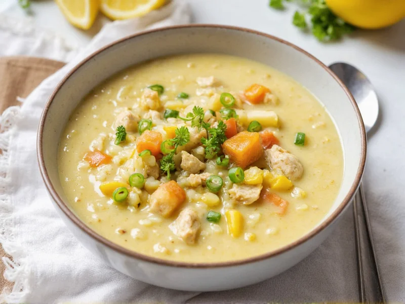 Lemon Chicken Rice Soup: Recipe & Expert Tips