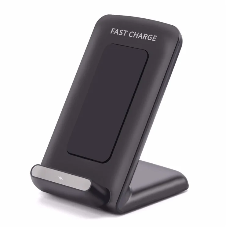 

2020 Qi 10W FAST-CHARGING Wireless Charger PowerWave Stand, Black