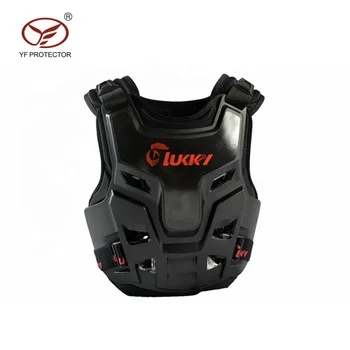 

CE Motorcycle Body Armor MX Racing Jacket ATV Body Protection Motocross Protective Gears, Black
