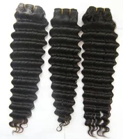 

Black Friday Unprocessed Wholesale Free Sample 100 percent Human Hair Bundles Raw Virgin Cuticle Aligned Deep Wave Hair