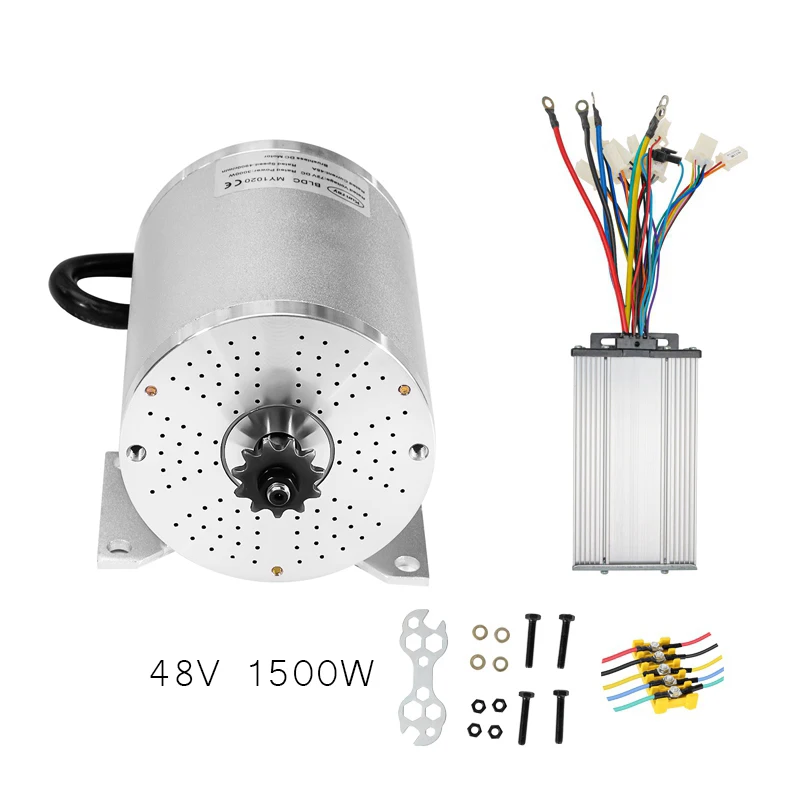 

Dropshiping MY1020 48V 1500W Electric Brushless DC Motor For Electric Off-Road Bike Razor Sliver Motor