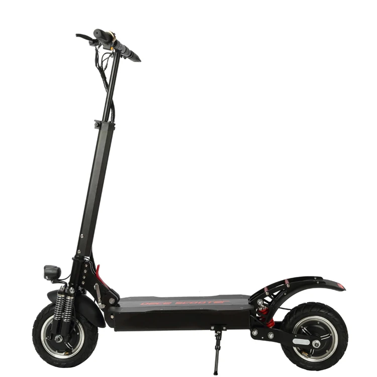 48V Lithium Battery 1200W Dual Motor 2400W Most Powerful High Speed Offroad Foldable Kick Electric Scooter