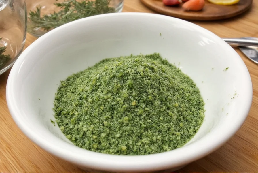 Dill Salt on Fish