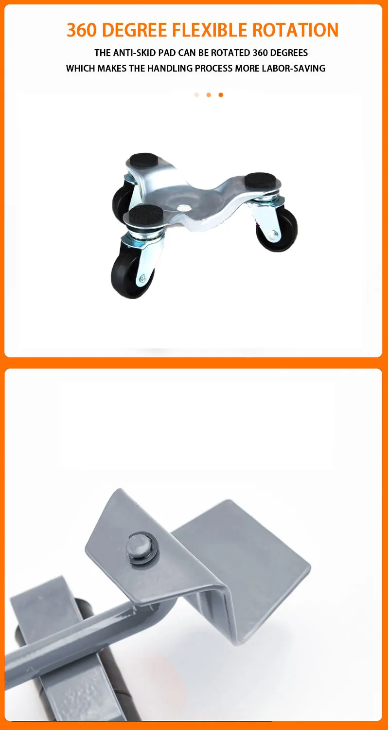 Toco Furniture Lifter Easy Moving Sliders 5 Packs Mover Tool Set Heavy