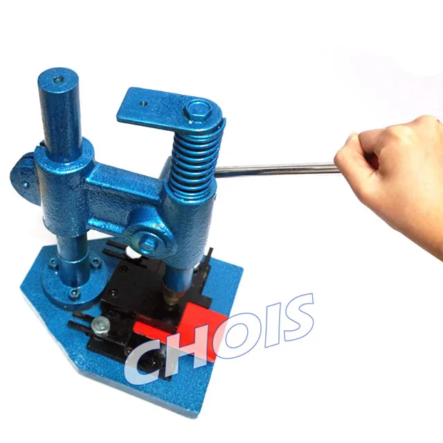 
Heavy Duty Tabletop Metal Slot Punching Machine, Customize Any Hole Size 