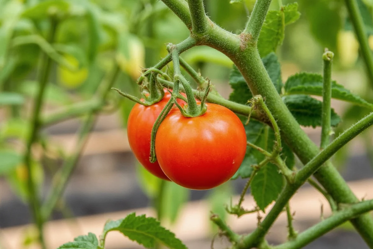 how to tie tomato plants