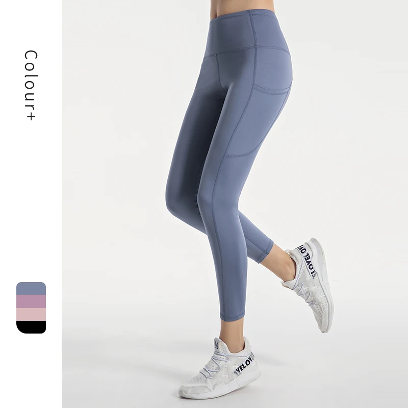 

Wholesale Custom Hot Sale Woman Slim Sexy Hip Lift Fitness Fitness Leggings Gym 6 Pocket Yoga Pants