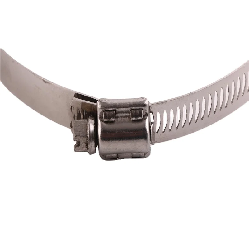 
High Torque Worm Drive single ring spring hose clamp 