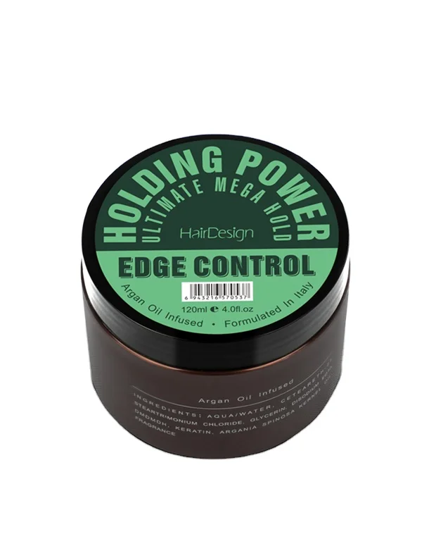 

OEM Salon Strong Hold Edge Control Hair Styling Wax Private Label Natural Hair Pomade Refreshing No greasy for Men 120ml