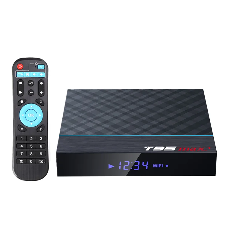 

T95MAX+ android tv box Amlogic S905x3 T95 max plus Android 9.0 hd 8K 4gb 64gb