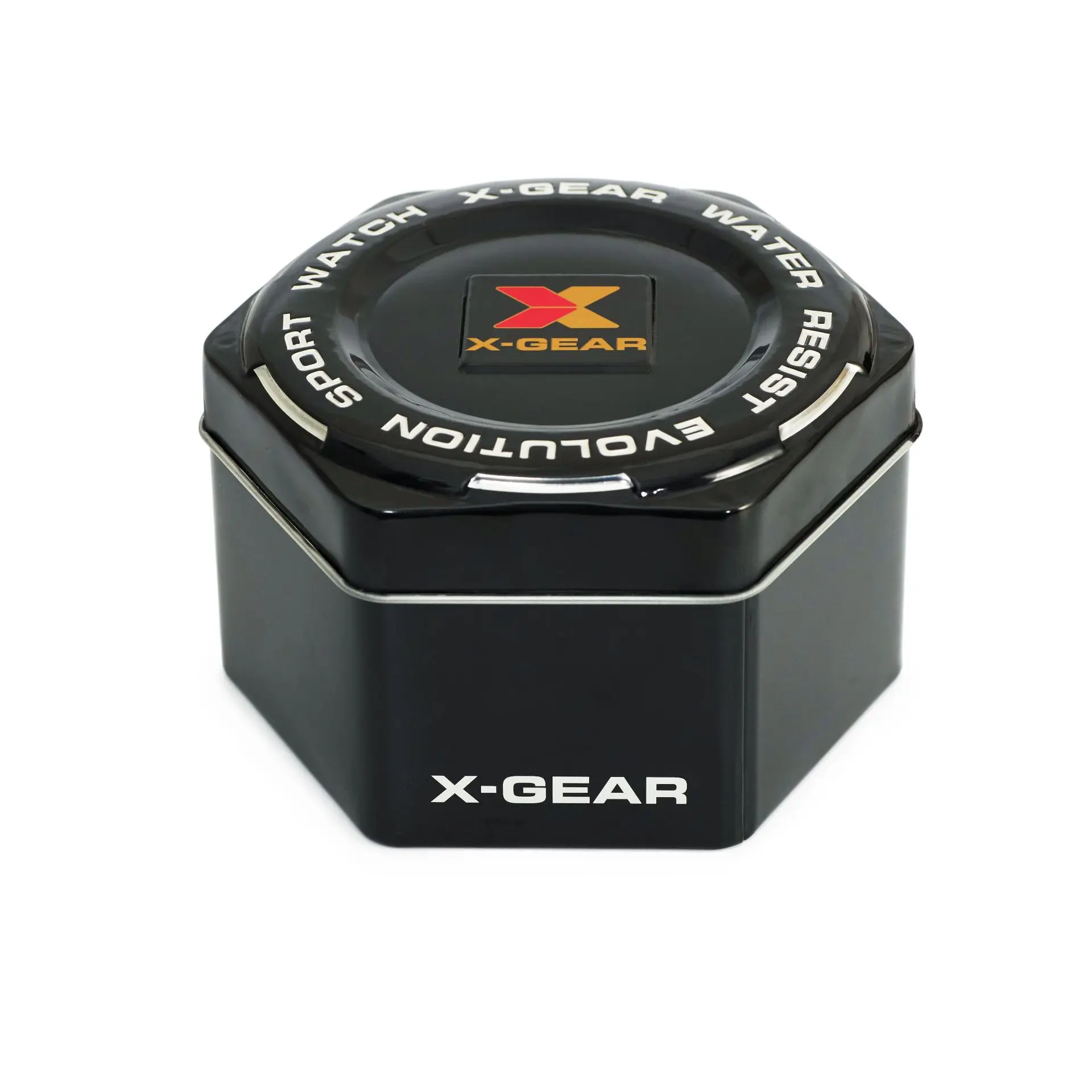 

Watch exquisite sports leisure watch packing box gift bag, Black white