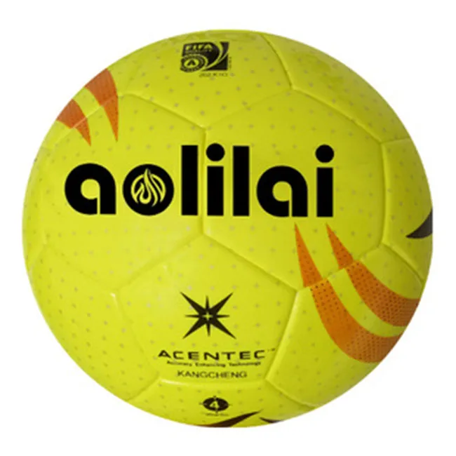

Good Quality Best Price Wholesale Aolilali Futsal  TPU Leather Low Bounce Soccer Ball for Indoor, Custom color