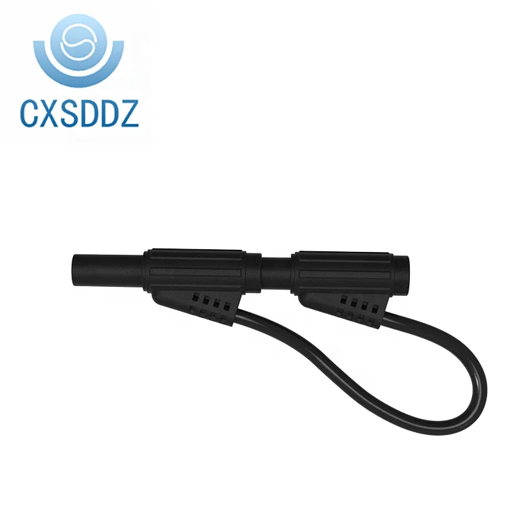 
CXSDDZ-S401 4mm Shrouded Stackable Banana Plug Test Leads 