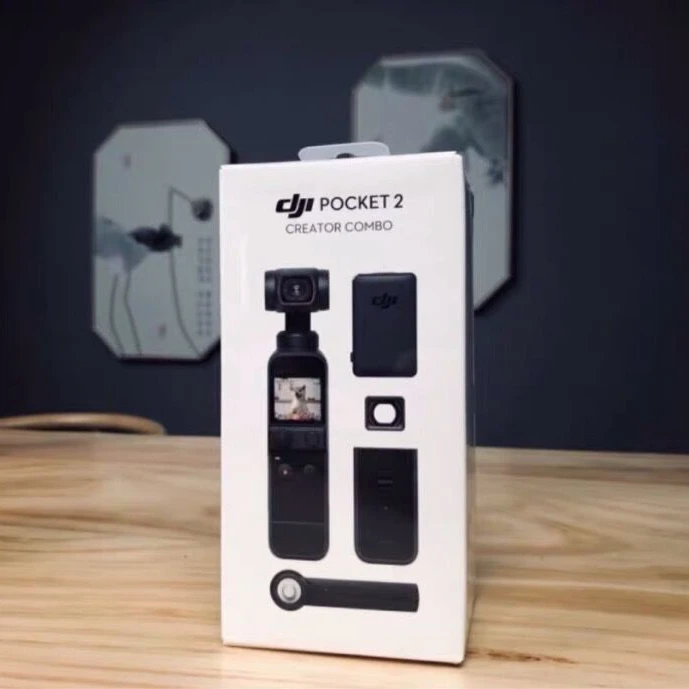 

In stock DJI Pocket 2 stabilized camera sound track& audio Zoom gimbal camera with 64mp and 8x zoom camera