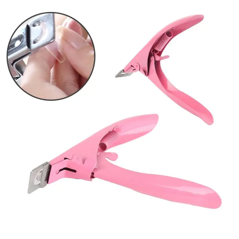 

U-shaped French Scissors Nail Art Cutter UV Acrylic False Nail Tips Manicure Tool Nail Cuticle