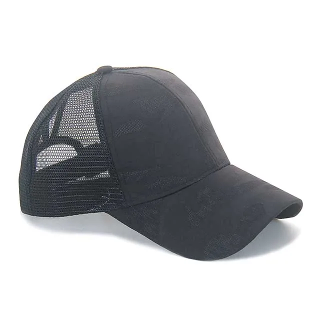 

Wholesale Summer Women Solid Color Baseball Hat Breathable Custom Sun Hats for outdoor Fashion Mesh Baseball Hats, Picture