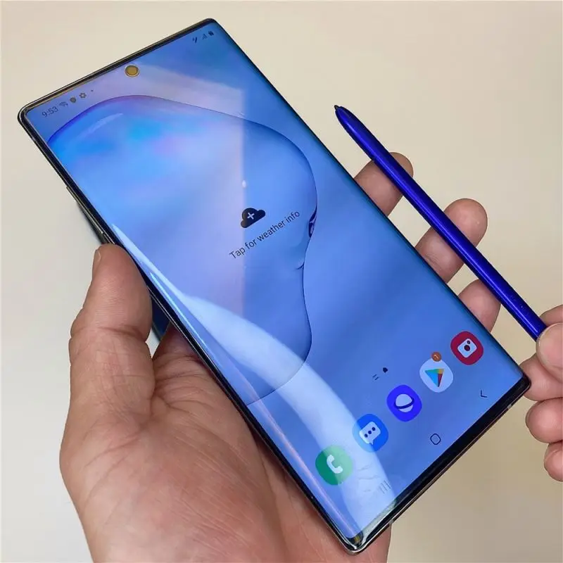 

Used Unlocked Original Cell Phones Waterproof Note10+ second hand phone 12+256GB Smartphone For