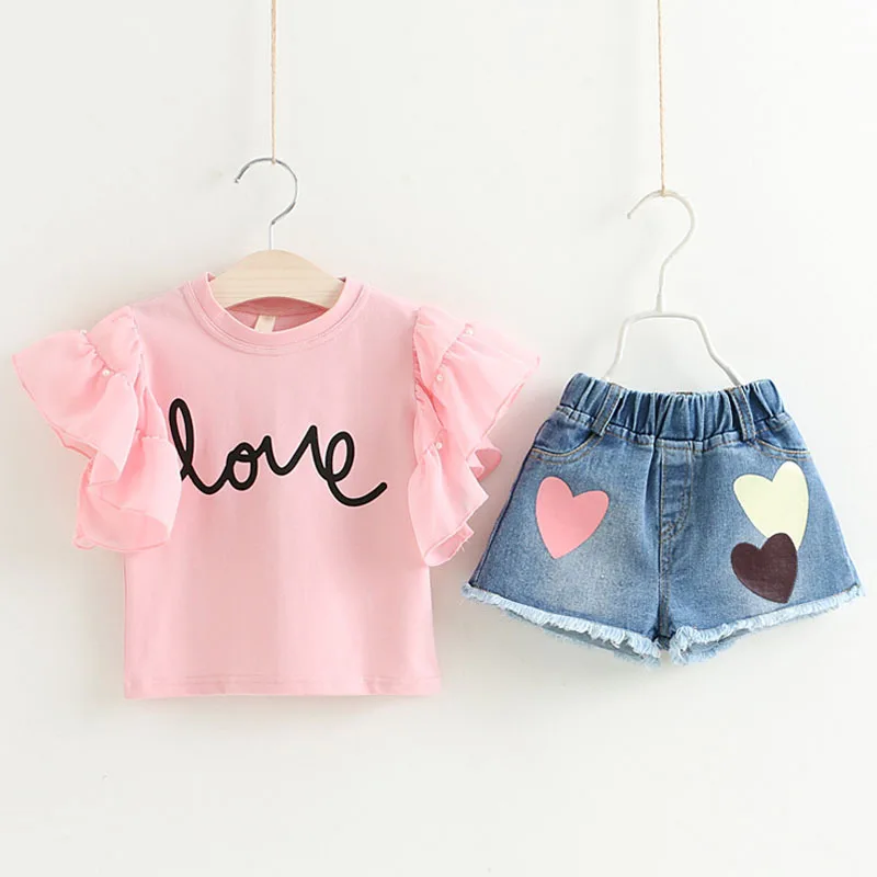 

Baby Summer Children Clothes Girls' Girl Clothing Set, Picture