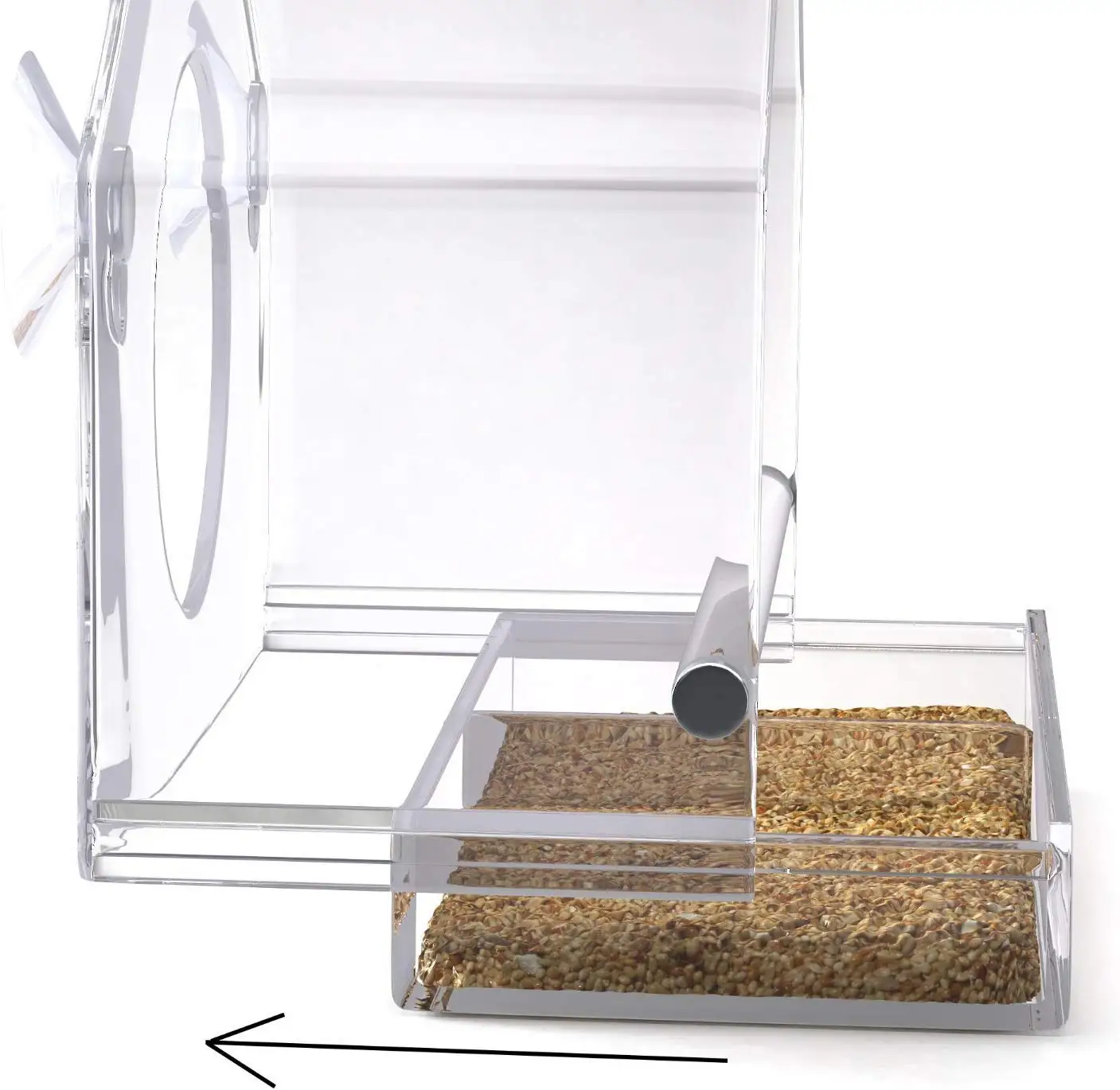 Hot Selling Clear Acrylic Cage Window Bird Feeder Buy Clear Acrylic Birds Cage,Clear Acrylic