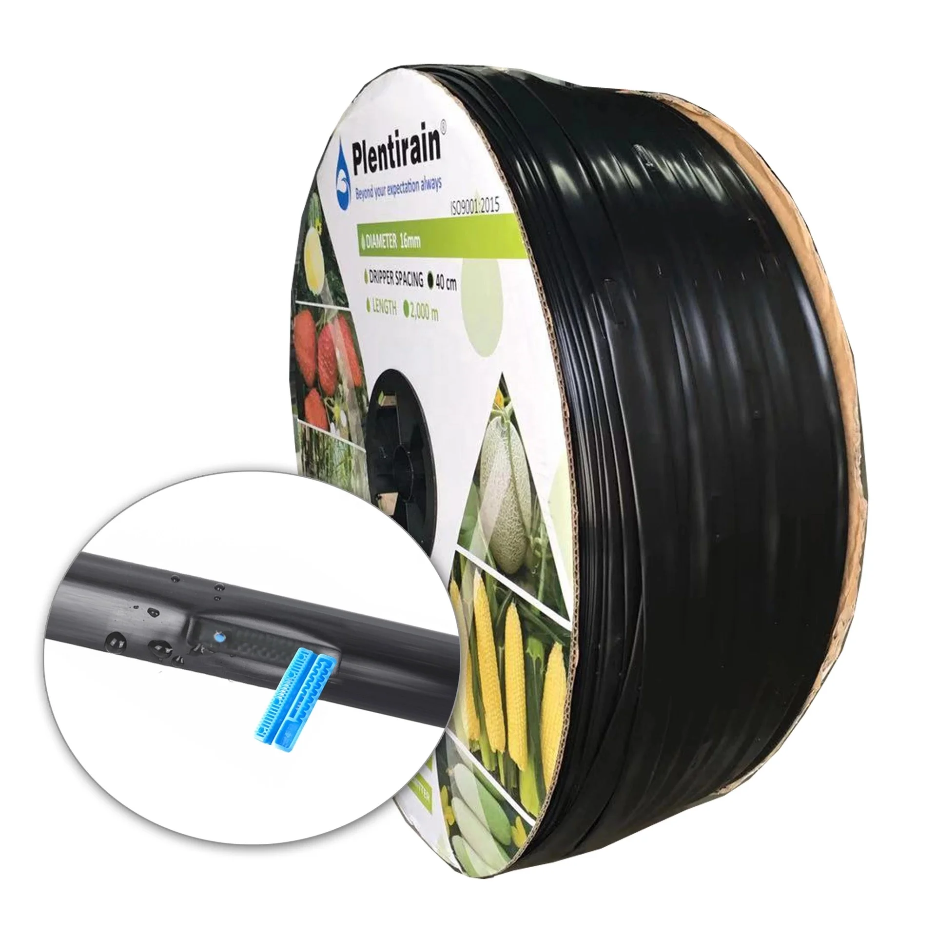 

agricultural pe drip tape dripline with flat dripper drip hose