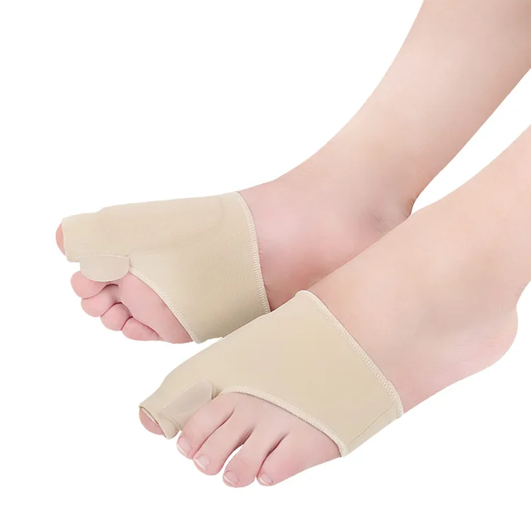

Bunion Relief Sleeves Bunion Pads Brace Cushions Toe Straightener with Gel Toe Separator, Spacer, Straightener and Spreader, Skin