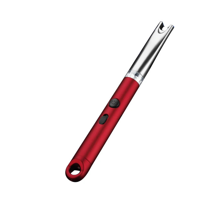 

kitchen bbq lighter OEM 226mm long windproof usb lighter, 8 colors to choose