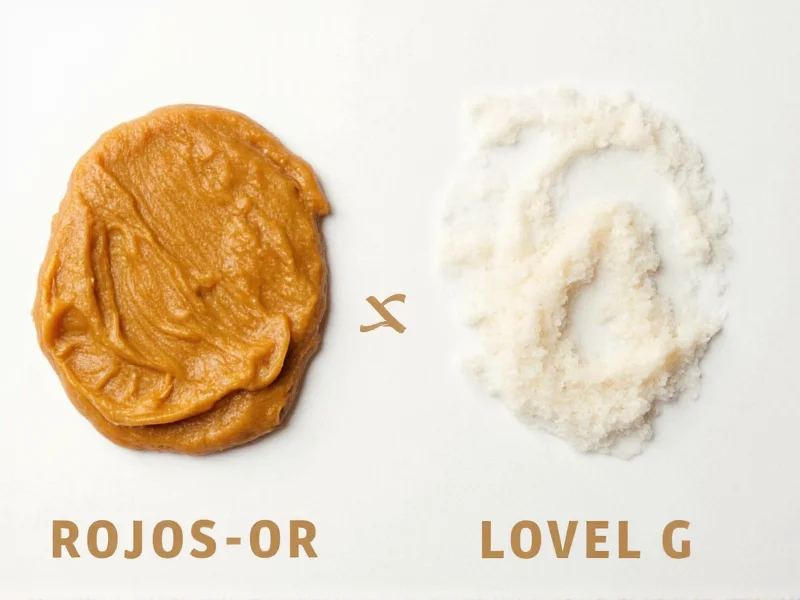 Peanut butter texture comparison with water substitution