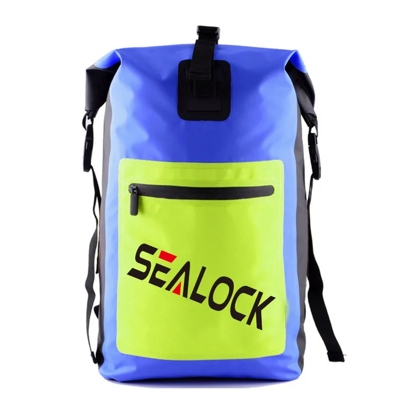 

Custom PVC Outdoor Camping Hiking Climbing Bag Fully Waterproof Dry Backpack, Black,yellow,red,white,gray