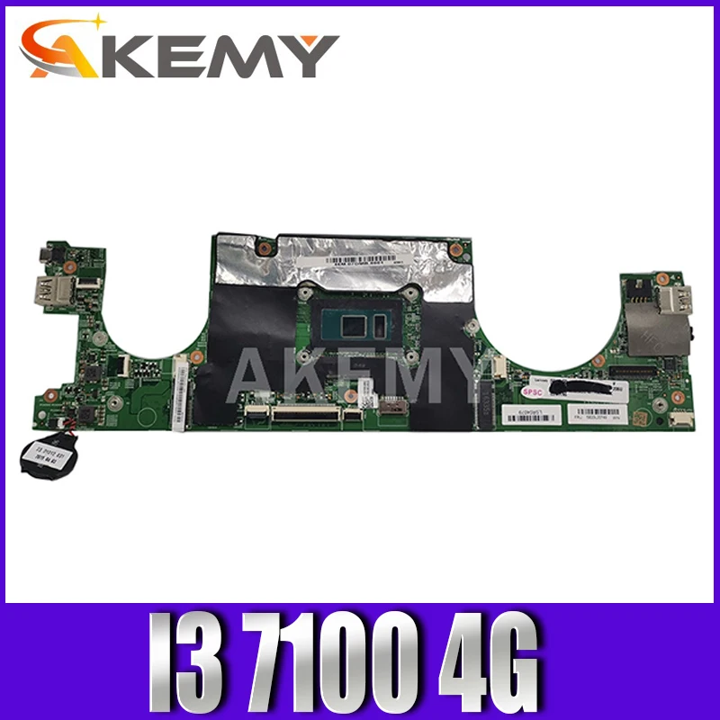 

448.0A701.0011 motherboard for 710S-13ISK xiaoxin air 13 laptop motherboard CPU i3 7100 4G RAM 100% test work