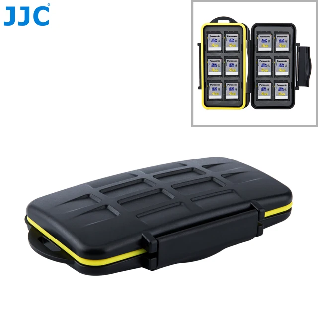 

JJC MC-SD12 Memory Card Case fits for 12 SD cards