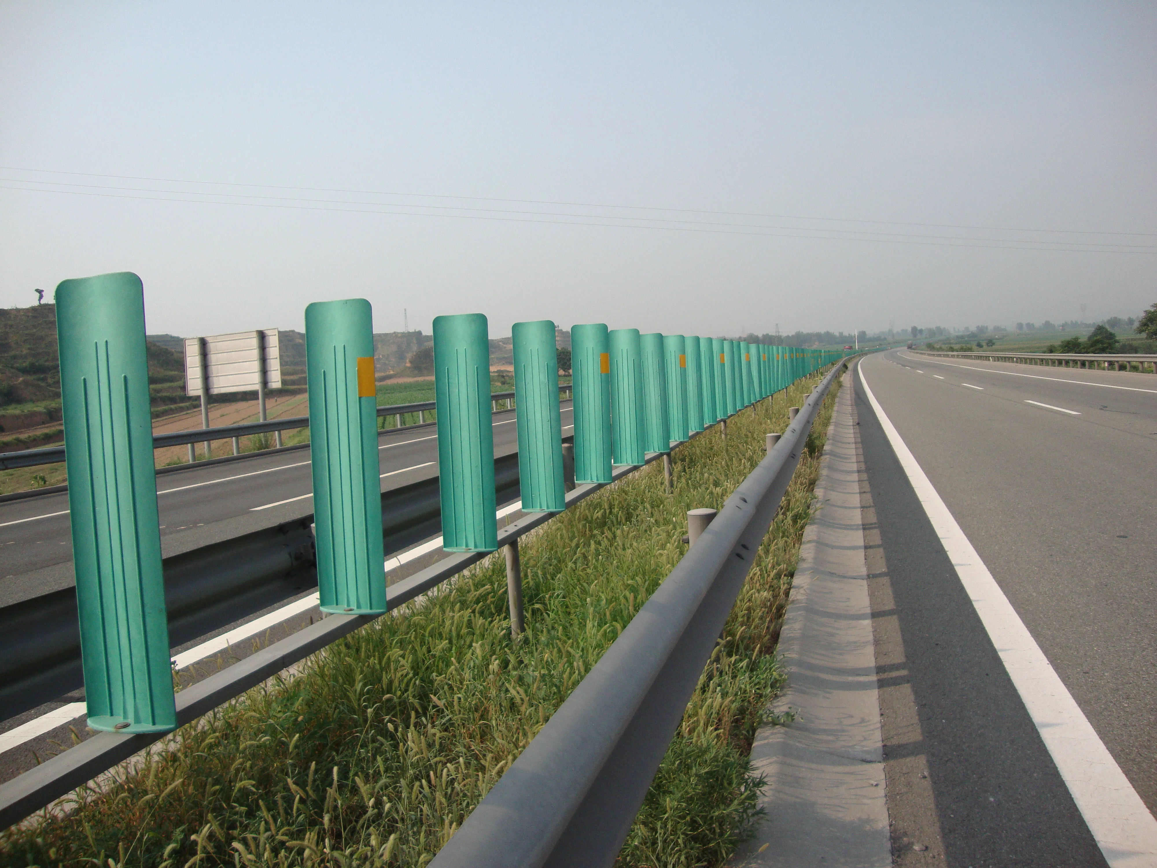 Reflective Frp Antidazzle Antiglaring Green Panel Board For Road Side
