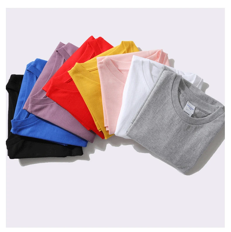 

Manufacture Unisex T shirts 100% Cotton Custom Logo Printing Men 180gsm T shirt, 20 colors