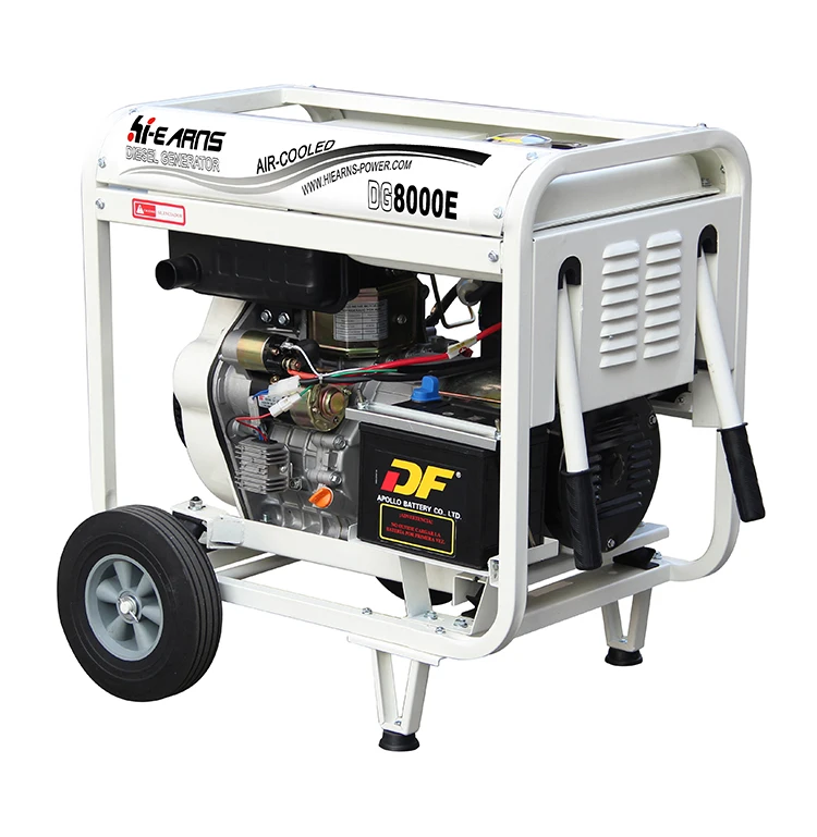 
Low price 7KW electric start diesel generator 