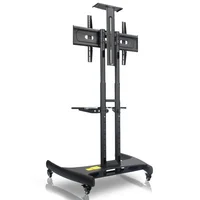 

Adjustable TV Cart Floor Stand TV Cart With Wheels