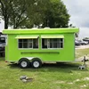 Custom Design Hamburg Mobile Catering Trucks French Pastries Food Trailer