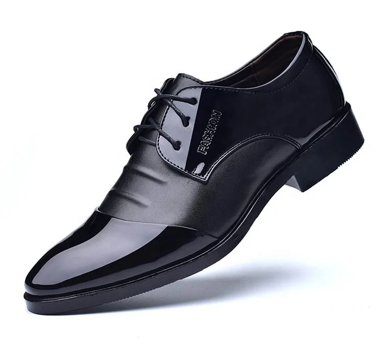 

2021 Sepatu Souliers Hommes En Cuir Pria Men %27s+Dress+Sports +Shoes Italian Custom Logo Wedding Leather Dress +Shoes For Men, Black,brown