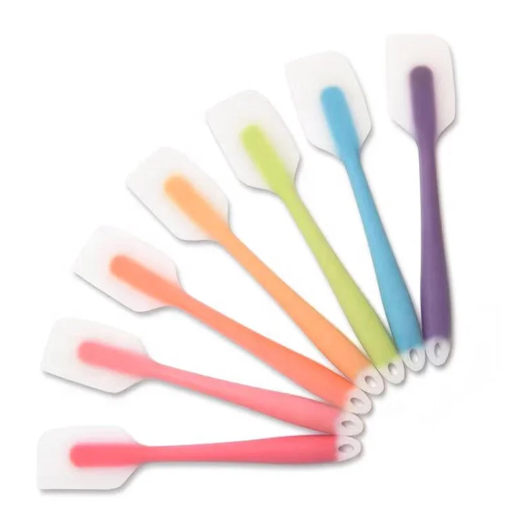 

Hot Sale Big Size Heat Resistant Silicone Spatula Translucent Cream Scraper Butter Spatula for Baking Pastry Tools