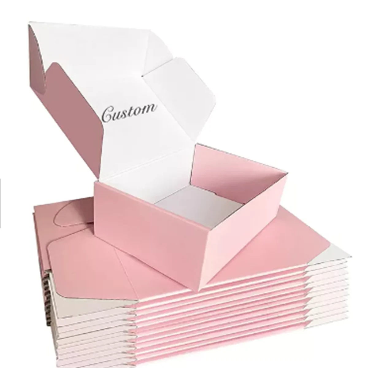 

paper gift Corrugated Mailing Custom logo cardboard shoe underwear packaging boxes for small business