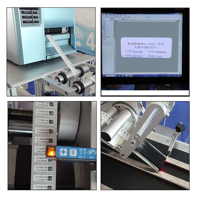 Orshang Automatic Plane Labeling Machine for Card Hang Tag Paper Box Plastif Film Flat Surface Labeling Machine Case Packaging Type