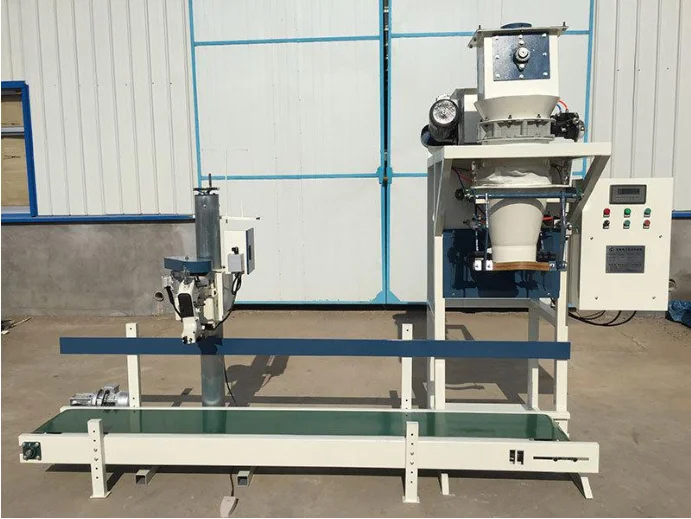 flour packing machine 10kg,20kg,25kg food pellet packing machine