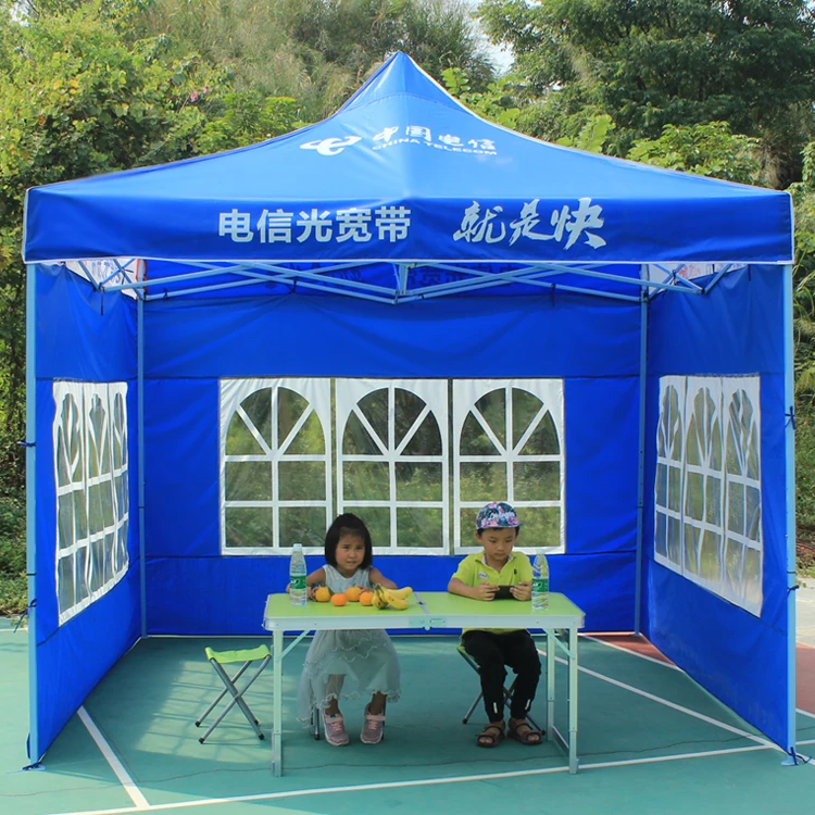 

Tuoye 10x10 Pop Up Canopy With Window Tent Folding Portable Tent, Yellow